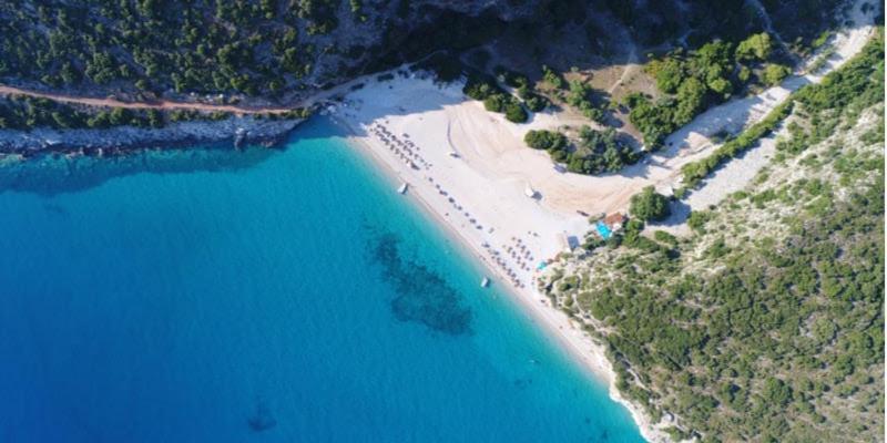 Blu Horizon Hotel Gjipe Dhermi Bagian luar foto
