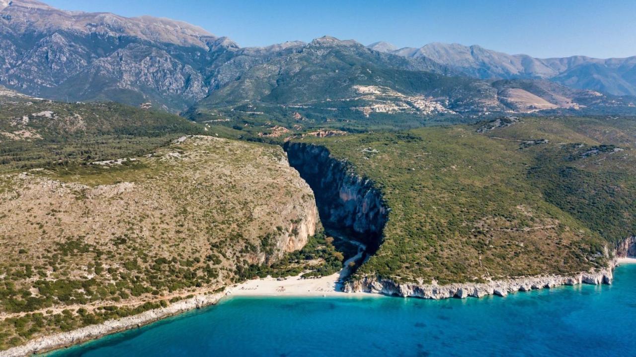 Blu Horizon Hotel Gjipe Dhermi Bagian luar foto