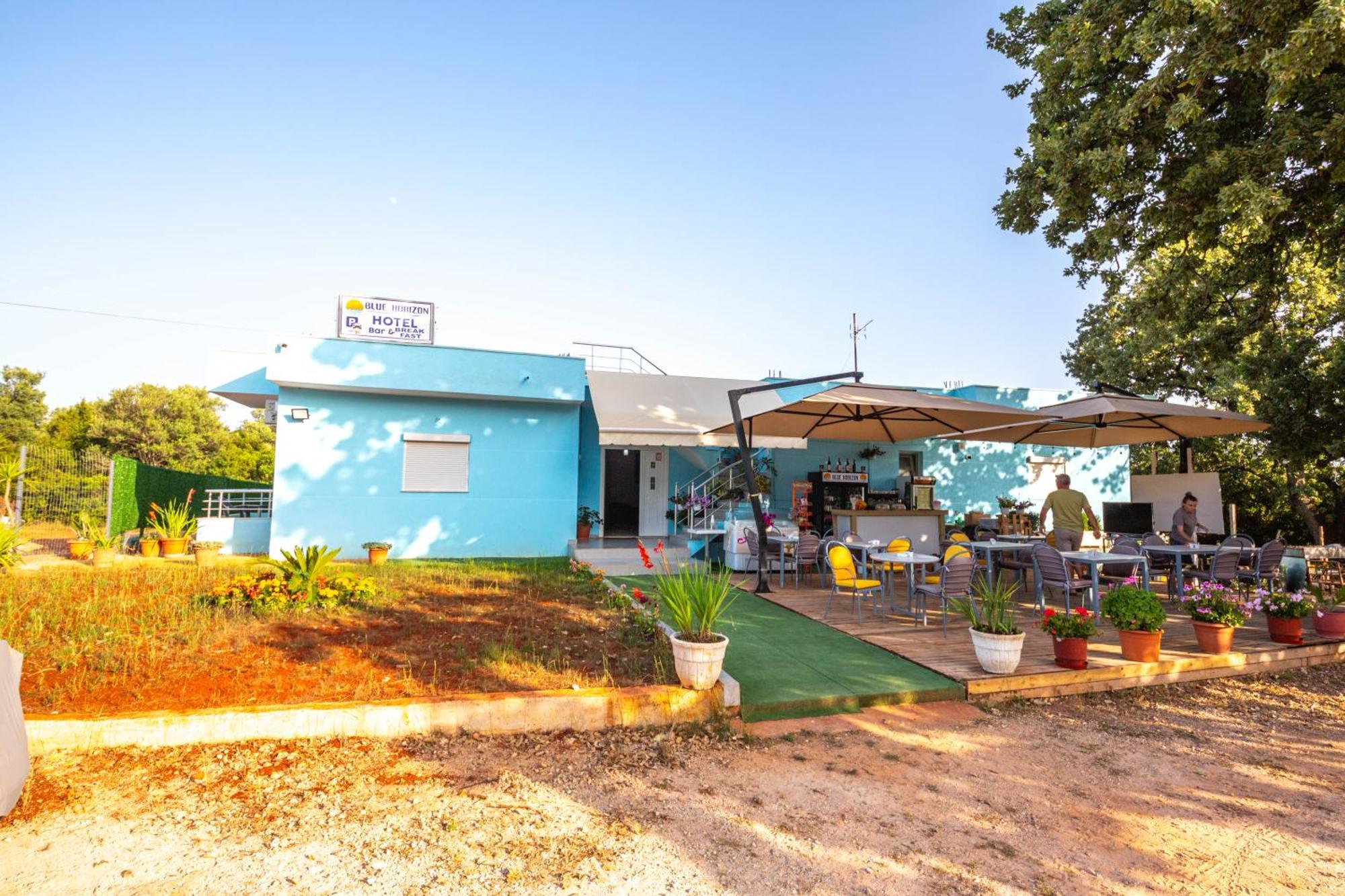 Blu Horizon Hotel Gjipe Dhermi Bagian luar foto